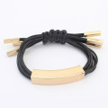 Handmade leather rope 6 colors in stock trendy bracelet 2014